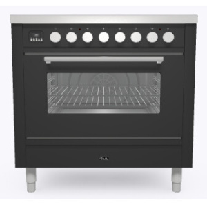 Ilve PI096WE3MG cooker Range cooker Electric Zone induction hob Graphite