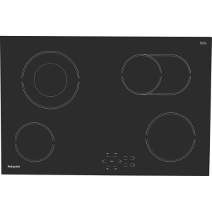 Hotpoint HR 724 B H Black Built-in 77 cm Ceramic hob 4 zone(s)