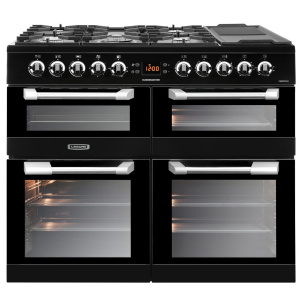 Leisure CS100F520K 100cm Dual Fuel Range Cooker with Three Ovens