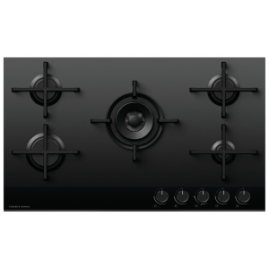 Fisher & Paykel CG905DLPGB4 hob Black Countertop Gas 5 zone(s)
