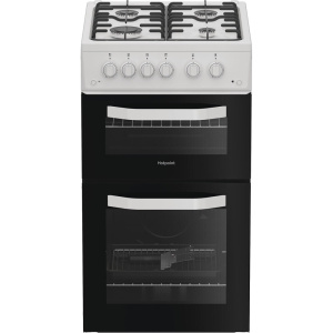 Hotpoint Double Cooker HTG5GCW