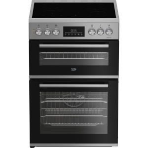 Beko EDC6731S 60cm Double Oven Electric Cooker