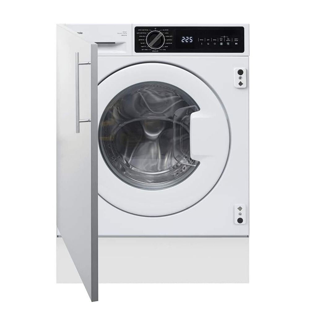 Caple WDI3310 washer dryer Built-in Front-load White