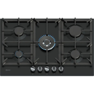 Neff T27CIQ8S0 hob Black Built-in 75 cm Gas 5 zone(s)