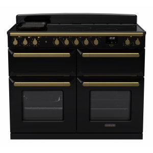 Rangemaster Estel Deluxe 110cm BC Induction Black/Antique Brass