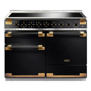 Rangemaster ELS110EIGB/BE cooker Range cooker Electric Zone induction hob Black, Brass