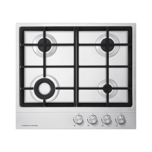 Fisher & Paykel CG604DNGX1 hob Stainless steel Built-in 60 cm Gas 4 zone(s)