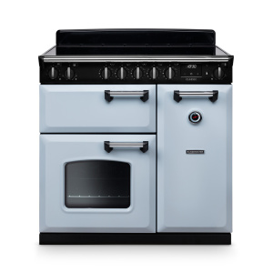 Rangemaster Classic 90cm Induction Misty Blue/Chrome