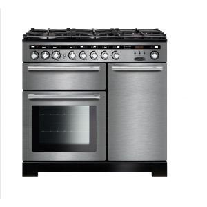 Rangemaster Encore Deluxe 100 Range cooker Electric Gas Stainless steel