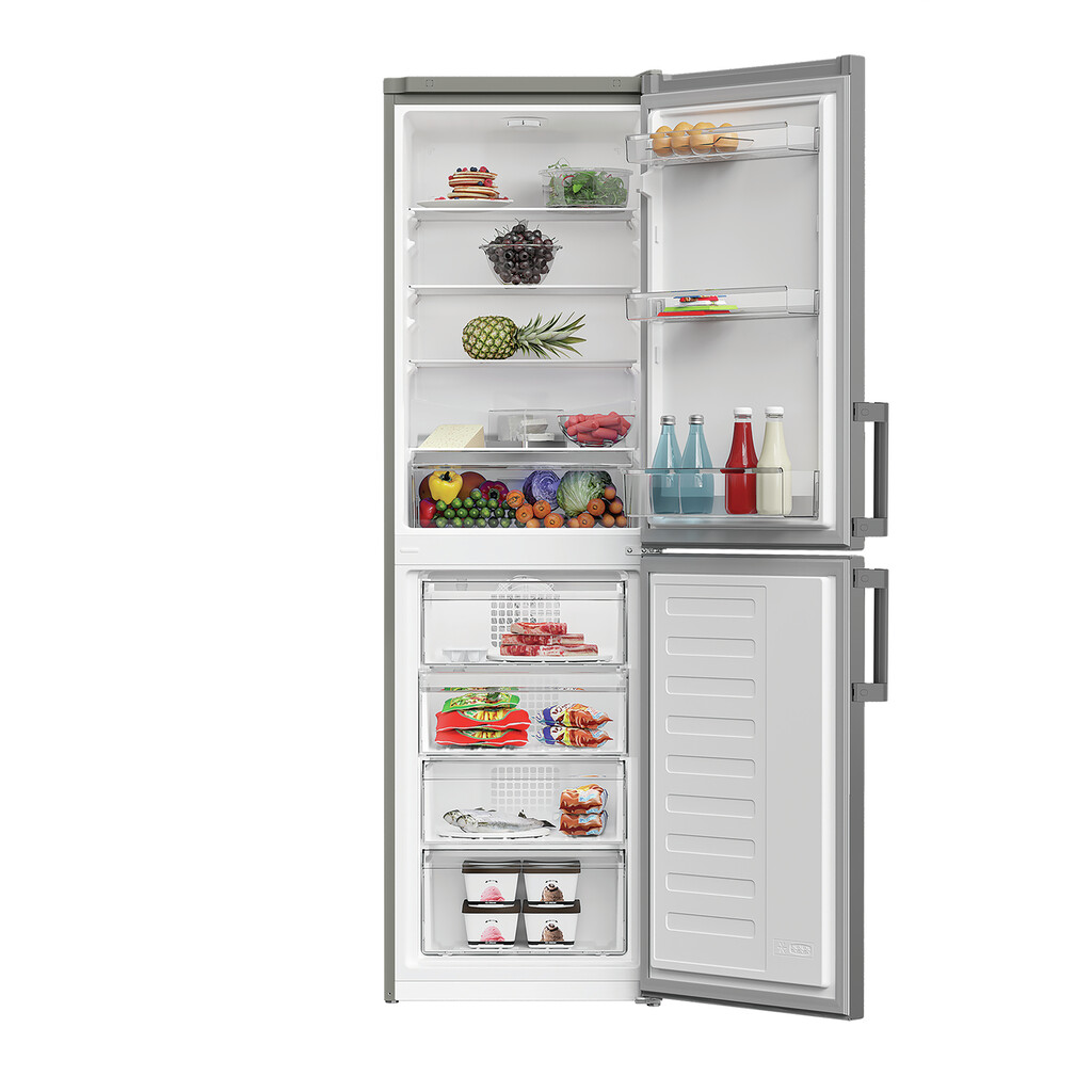 Indesit IKNH 1261 S4UK Freestanding 270 L Silver - Image 7