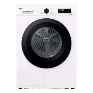 LG RHX1009NWK tumble dryer Freestanding Front-load 9 kg White