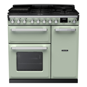 Rangemaster Estel Deluxe 90cm Dual Fuel Mint/Chrome