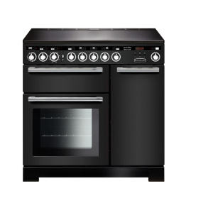 Rangemaster Encore Deluxe 90 Range cooker Electric Gas Black