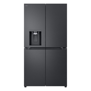 LG GMF960EV4E side-by-side refrigerator Freestanding 645 L Black