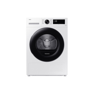 Samsung Series 5 Optimal Dry™ DV90CGC0A0AEEU 9KG Smart Heat Pump Tumble Dryer, White