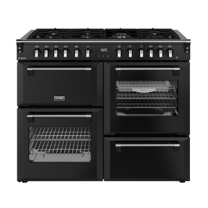 Stoves 444411876 cooker Range cooker Electric Gas Black