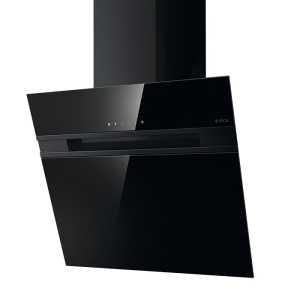 Elica PRF0101142 cooker hood Wall-mounted Black 625 m³/h