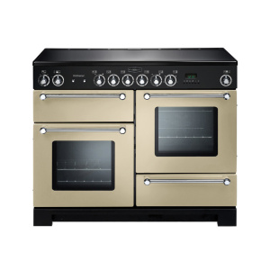 Rangemaster KCH110ECCR Freestanding cooker Electric Ceramic hob Beige, Black