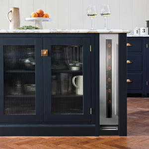 Caple Wi159 Compressor wine cooler Undercounter Stainless steel 8 bottle(s)