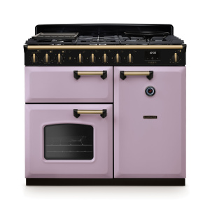 Rangemaster Classic Deluxe 100cm Heather/Antique Brass