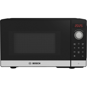 Bosch Serie 2 FFL023MS2B microwave Black, Stainless steel Solo microwave Countertop 20 L 800 W