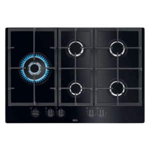 AEG HKB75820NB - 949631020 Black Built-in 75 cm Gas 5 zone(s)