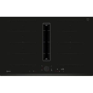 Neff V68FUX4L0 hob Black Built-in 80 cm Zone induction hob 4 zone(s) Built-in hood