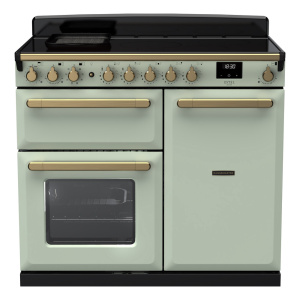 Rangemaster Estel Deluxe 100cm Induction Mint/Antique Brass