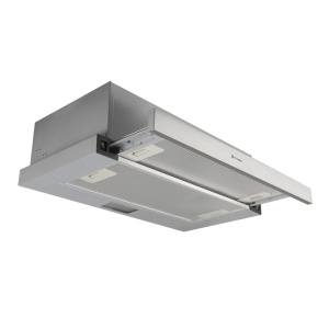 Caple TSCH601 cooker hood Semi built-in (pull out) Grey, Stainless steel 291.3 m³/h