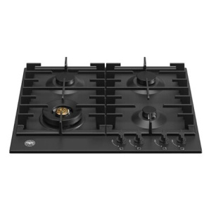Bertazzoni P604LMODNE hob Black Built-in 60 cm Gas 4 zone(s)
