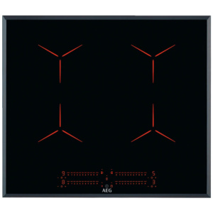 AEG IPE64551FB Black Built-in 60 cm Zone induction hob 4 zone(s)
