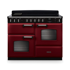 Rangemaster Classic Deluxe 110cm OC Induction Bordeaux/Chrome