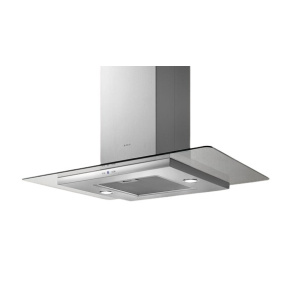 Elica PRF0150293 cooker hood Island Stainless steel, Transparent 600 m³/h