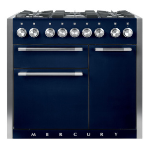 Mercury MCY1000DFIN cooker Range cooker Electric Gas Blue