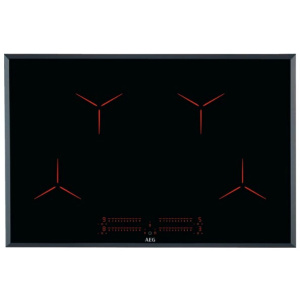 AEG IPE84531FB Black Built-in 78 cm Zone induction hob 4 zone(s)