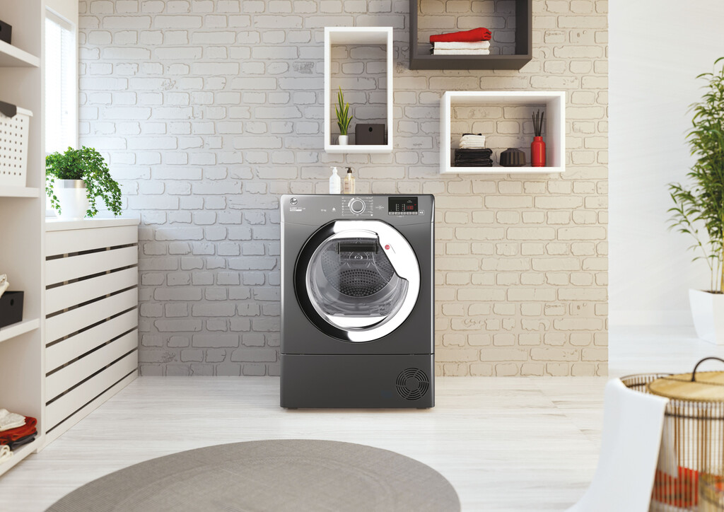 Hoover H-DRY 300 LITE HLE C10DCER-80 tumble dryer Freestanding Front-load 10 kg Anthracite - Image 6
