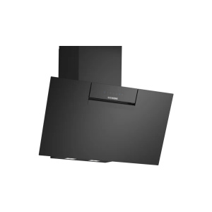 Siemens iQ300 LC87KFN60B cooker hood Wall-mounted Black 431 m³/h