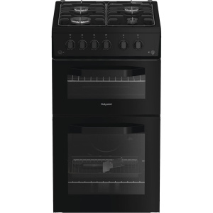 Hotpoint Double Cooker HTG5GCB