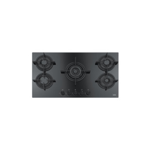 Franke Crystal FHCR 905 4G TC HE BK C Black Built-in 90 cm Gas 5 zone(s)