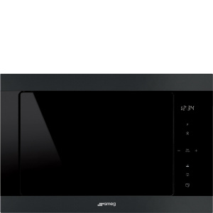Smeg FMI325N microwave Black Grill microwave Built-in 25 L 900 W