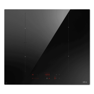Elica Ratio Connex 604 Plus Black Built-in 60 cm Zone induction hob 4 zone(s)