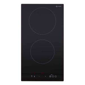 Caple C997I hob Black Built-in 28.8 cm Zone induction hob 2 zone(s)