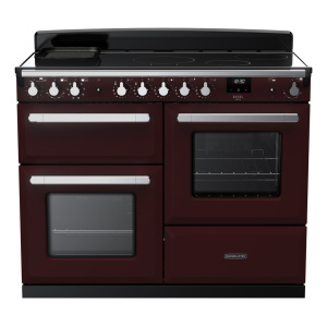 Rangemaster Estel Deluxe 110cm Induction Bordeaux/Chrome