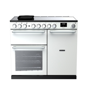 Rangemaster Nexus 100cm Induction White/Chrome