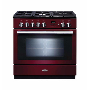 Rangemaster Professional + FXP Freestanding cooker Electric Gas Red