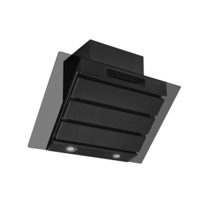 Caple SP612BK cooker hood Wall-mounted Black 612 m³/h