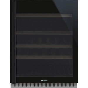 Smeg Dolce Stil Novo Wine Cooler CVI638RN3 Black