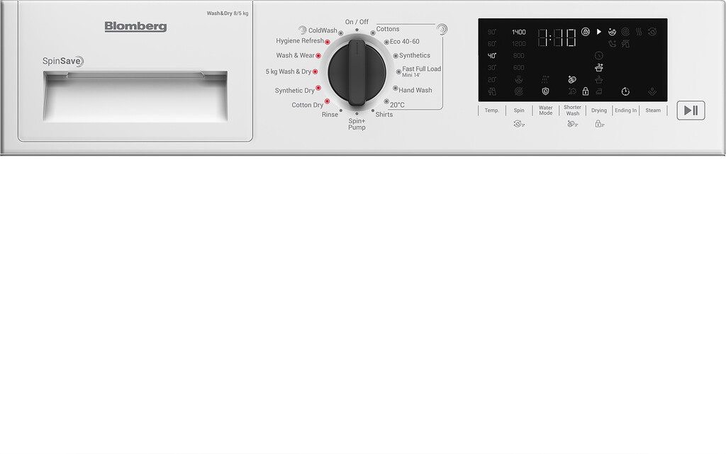 Blomberg LRI1854111 Integrated Washer Dryer with 8kg / 5kg Capacity - Image 6