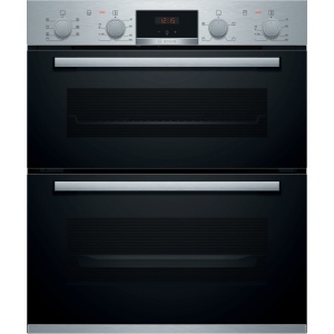 Bosch Serie 4 NBS533BS0B oven 81 L Black, Stainless steel