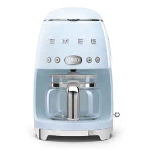 Smeg 50's Style Drip Filter Coffee Machine DCF02PBUK Pastel Blue